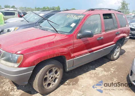 2002 Jeep Grand Cherokee Sport z USA, uszkodzony, nr VIN 1J4GW38S72C276689